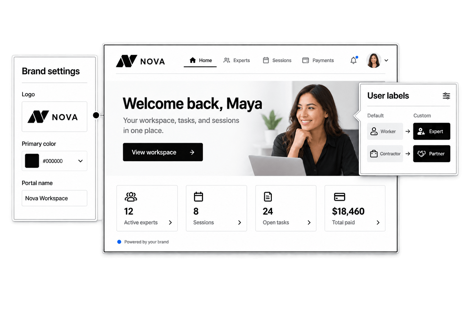 Workhint provide a vendor portal interface